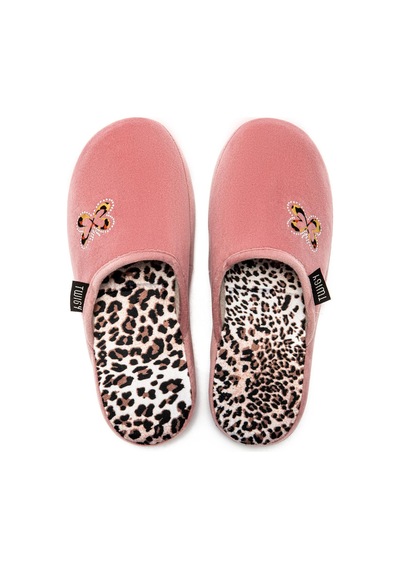 Twigy Kelebek EE0092 Kadın Ev Terliği Pembe 36/40 PEMBE