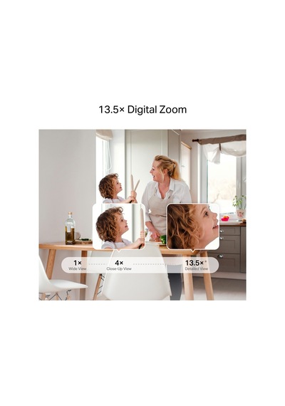 Mercusys 5mp 4mm Kablosuz Wıfı Pan-tilt Ip Kamera Mc230
