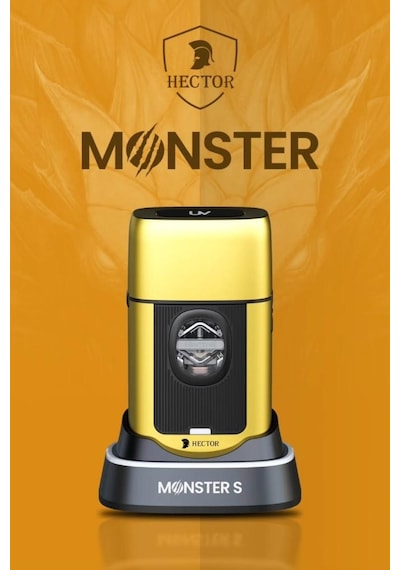 Hector Monster S 8000 Rpm Type-c Tıraş Makinesi Gold