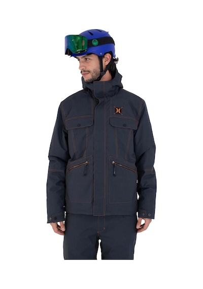 Hurley Hurley Plus Texture Jacket Erkek Mavi Ceket 7302 Lacivert