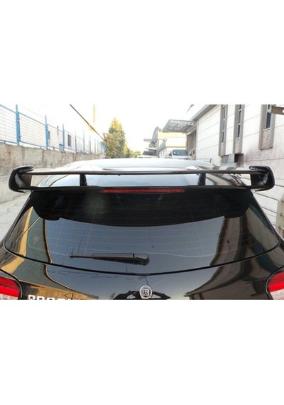 Mercedes Benz W176 2013-2018 Uyumlu Profesyonel Fırın Boyalı Piano Black Spoiler