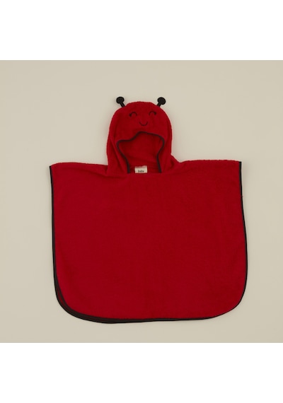 Karaca Home Bebek Little Ladybug Havlu Kundak Kese Set Kırmızı