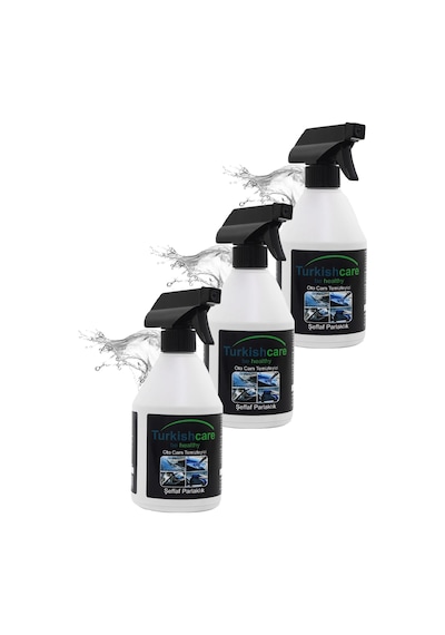 Oto Cam Temizleyici 500 Ml. Üçlü Set