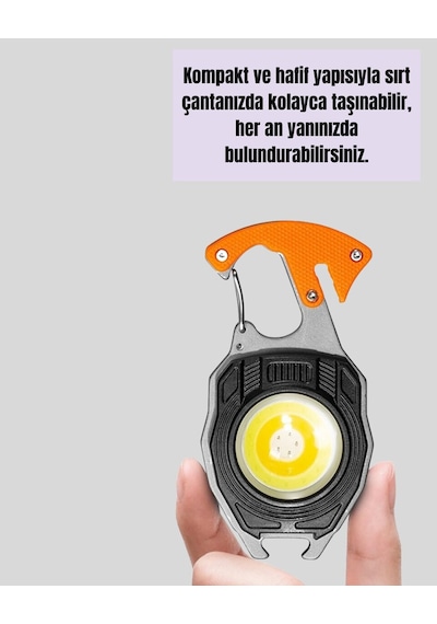 Taşınabilir Çok Amaçlı Led Işıklı Anahtarlık 399832