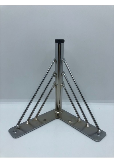 Metal, 15 12 12 Cm , Koltuk,baza,ünite, Mobilya Ayağı 4 Adet