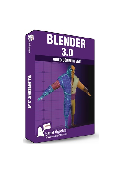 Blender 3.0 Video Ders Eğitim Seti