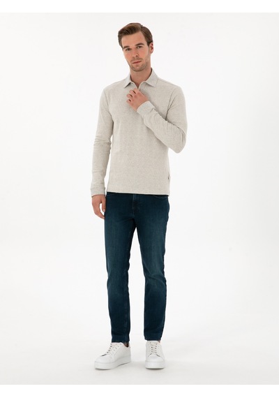 Cacharel Erkek Taş Sweatshirt 50311374-vr049 Gri