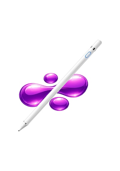 Huawei Matepad 11,5/11 Uyumlu Şarjlı Aktif Stylus Kalem Hassas Uç Not Alma & Çizim İçin Beyaz