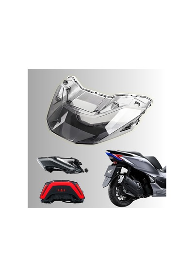 Honda Pcx Füme Stop Lambası Camı 2021-2024 Modellere Tam Uyumlu Modifiye Füme Stop Cam Füme