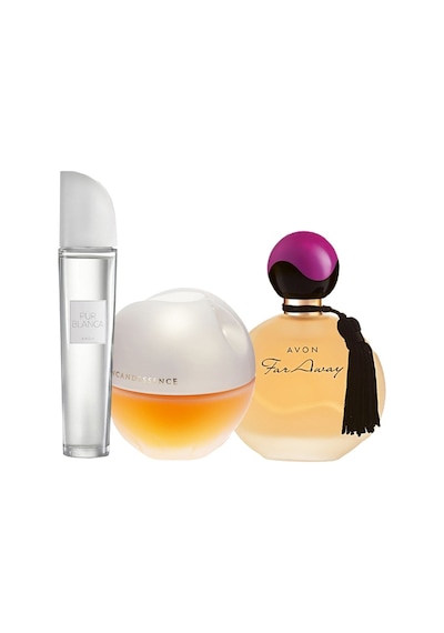 Avon Pur Blanca 50 ML + İncandessence 50 ML + Far Away Kadın Parfüm EDP 50 ML