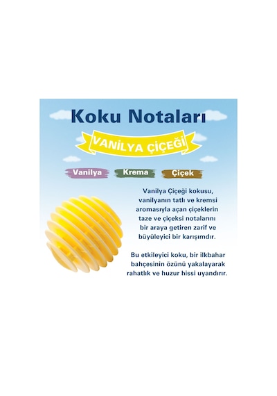 Little Joe Kurutma Makinesi Vanilya Koku Kapsülü 2'li Paket Vanilla Blossom -40 Kurutma