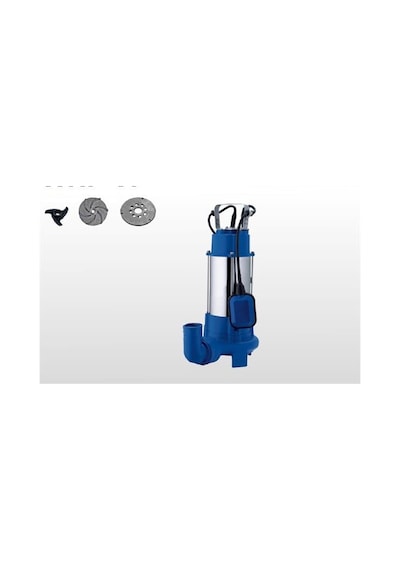 Winpo V 1100 D F Flatörlü Bıçaklı Foseptik Drenaj Dalgıç Pompa 10mss 21m³/h Monofaze 220v