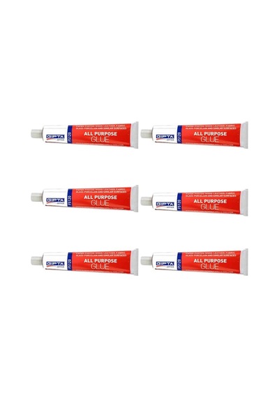 Gıpta F5120 Çok Amaçlı Yapıştırıcı 90 Gr. 6 Adet
