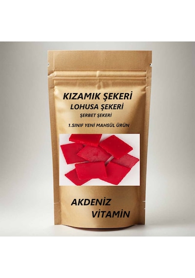 Akdeniz Vitamin Kızamık Şekeri Lohusa Şekeri Şerbet Şekeri 600 G