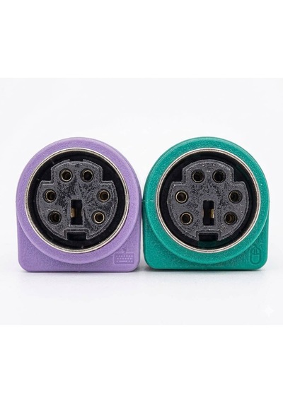 Molix Mx-4458 Usb To Ps2 Dönüştürücü Kablo - Çift Girişli Klavye Ve Mouse Adaptörü