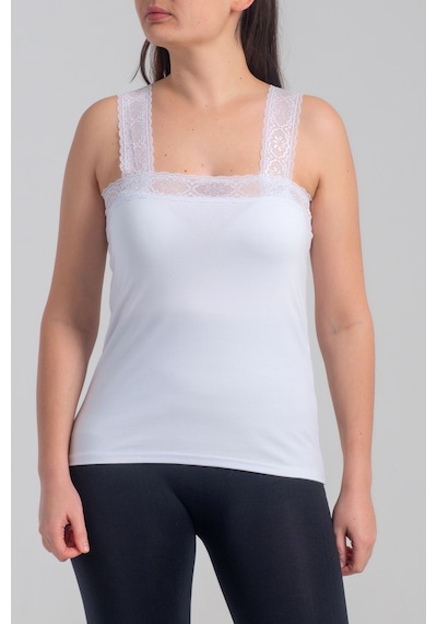 Belinay 6012 Kadın Dantelli Atlet 001