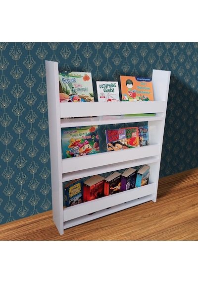 Montessori Kitaplık Eğitici Bebek Odası Kitaplığı Tlpk01s 001