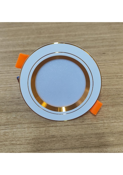 Sorti 7w Sıva Altı 3 Renk Led Spot Gold Kasa Beyaz - Gold