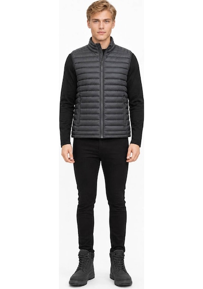 Loft Regular Fit Siyah Erkek Yelek Lf2033222