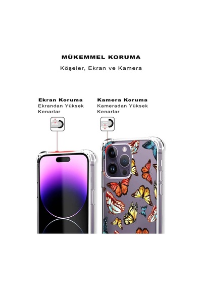 Samsung Galaxy S24fe İle Uyumlu Water Color 2 Baskılı Şeffaf Köşe Korumalı Antişok Kılıf
