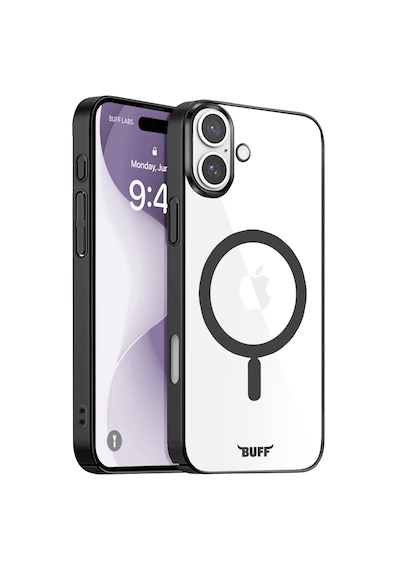 Apple Uyumlu iPhone Buff 16 Plus Magsafe Slim Fit Kılıf Black