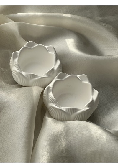Bernami Mumluk Şamdanpinterest Dekoratif Lotus 2'li Mumluk Diğer