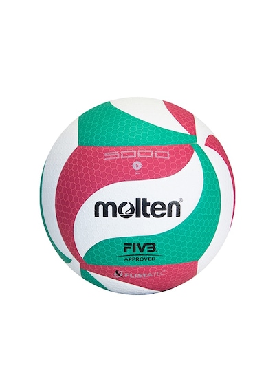 Molten V5M5000 FIVB Onaylı Yapıştırma 5 No Voleybol Maç Topu Kırmızı - Yeşil