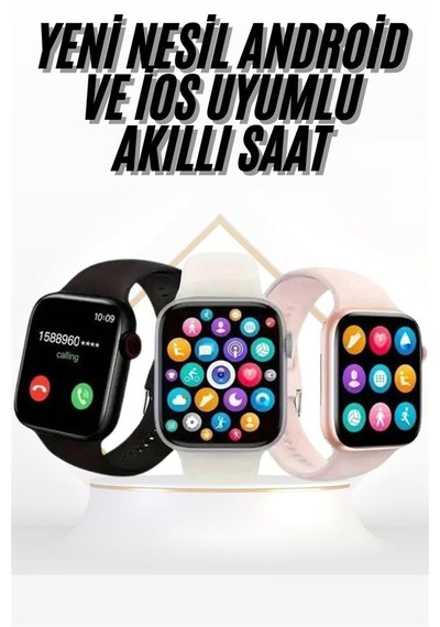 Akıllı Saat Uyku Ve Sağlık Takibi Arama Cevaplama 44 Mm Amoled Ekran