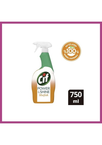 Gees Global Sprey 750 Ml Power & Shine Mutfak 1 Adet Gbzs
