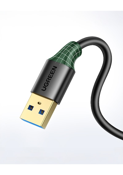 Ugreen Usb 3.0 Uzatma Kablosu, 50 Cm, Siyah, 30125