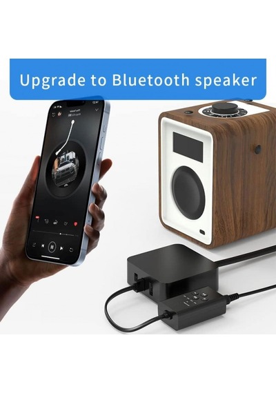 5.2 Bluetooth Ses Alıcısı Pc İçin Fiber Koaksiyel Aux Çıkışlı Dijital Dönüştürücü