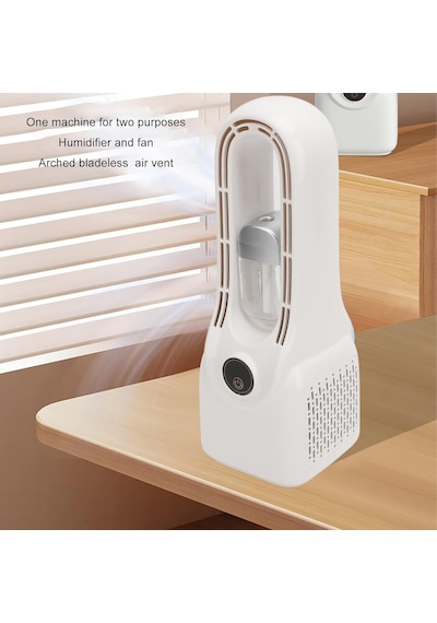 6 Kademeli Fan Hızı + Ultrasonik Nemlendirici + 3.000 Mah Batarya