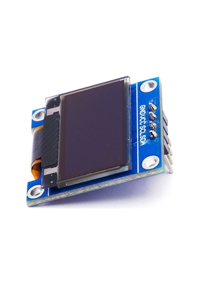 0.96 Inch Beyaz Oled Lcd Modül 128x64 Pixel Iıc I2c Seri 0.96 Ekran