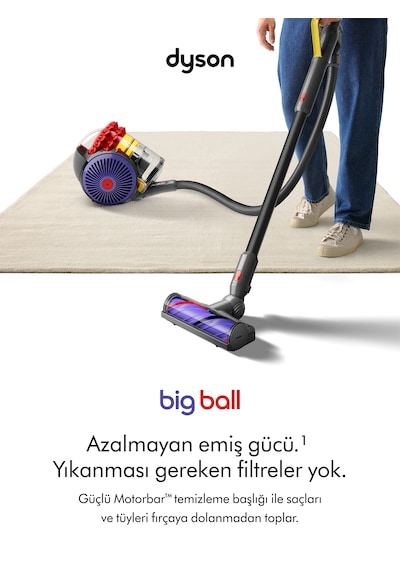 Dyson Big Ball Kablolu Süpürge