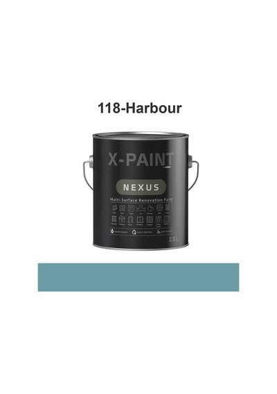 X-paint Nexus 118-harbour Soft-mat Su Bazlı Dönüşüm Boyası 118-harbour