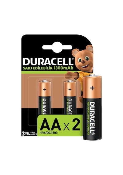 Duracell Şarj Edilebilir Aa 1300 Mah Piller 2 Li Paket