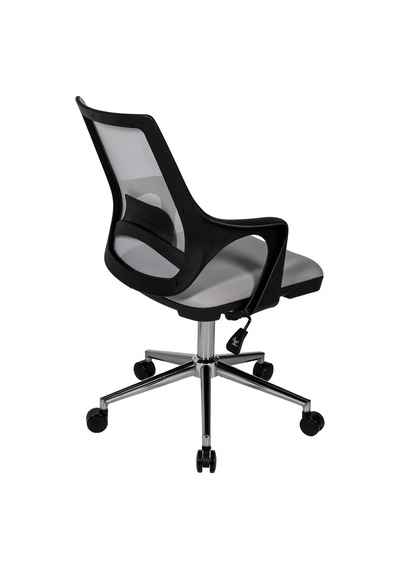 Ofisbazaar Buya Fileli Çalışma Koltuğu Ergonomik Şef Ve Toplantı Koltuğu Gri Gri