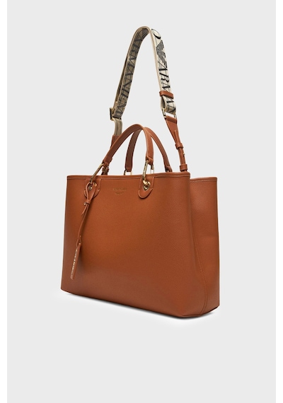 Emporio Armani Logolu Çıkarılabilir Askılı Çanta Kadın Çanta Ew000360 Af12103 M6030 Taba