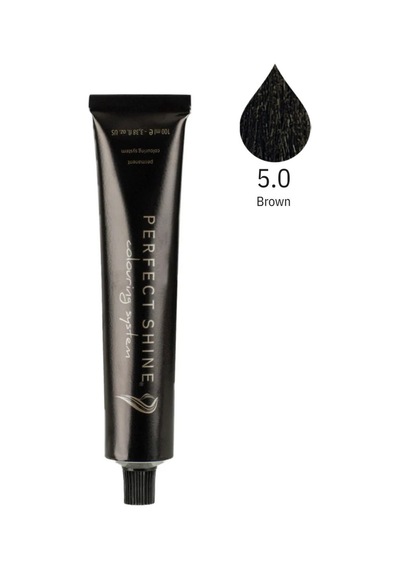 Perfect Shine Permanent Profesyonel Saç Boyası 100 ML Yoğun Açık Kahve/Doğal Renk Natural