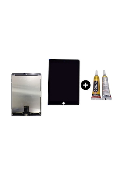 Apple Uyumlu iPad  Air 3.nesil A2123-a2152-a2153-a2154 Hk Dokunmatik Set Siyah + B7000