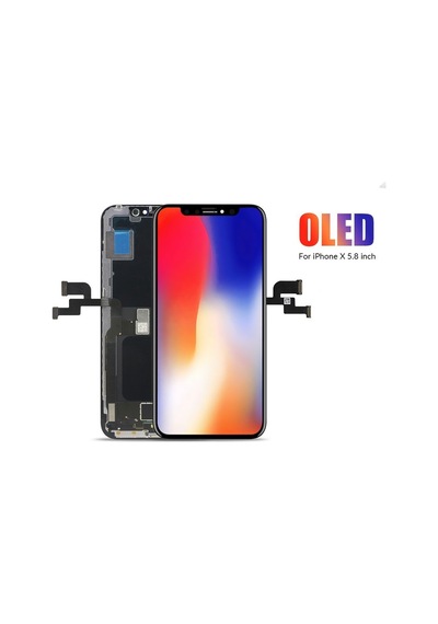 Apple Uyumlu iPhone X Lcd Ekran Oled Gx Rx4f