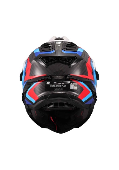 Ls2 Explorer C Karbon Frontier II Kapalı Kask Mavi