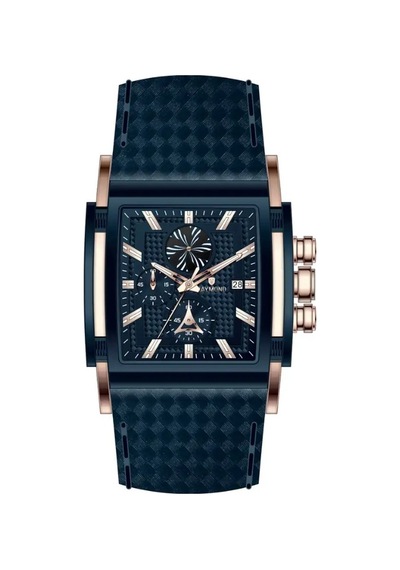 Raymond Erkek Kol Saati Rym-8309-rg-bl Rose Gold - Lacivert