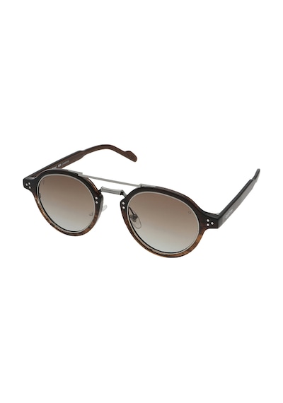 Quantum Q198.c2 47 Polarize Unisex Güneş Gözlüğü Kahverengi