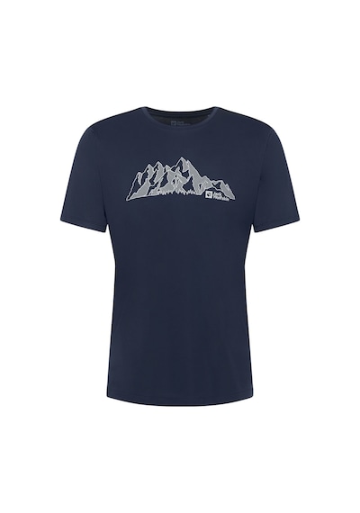 Jack Wolfskın Jack Wolfskin Peak Graphic T Erkek Tişört T0270 Çok Renkli