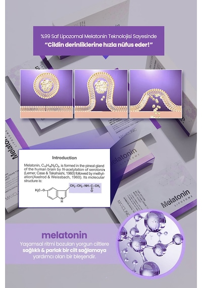 Maxclinic Melatonin Tonik Maske Maxclinic Melatonin Liposome Toner Mask