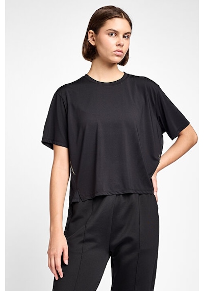 Lescon Kadın Antrenman Kısa Kol T-shirt 25b-2054 Siyah