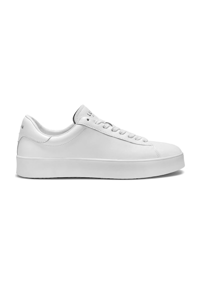 Lufian 112230224 Anton Erkek Hakiki Deri Klasik Sneaker Beyaz Beyaz