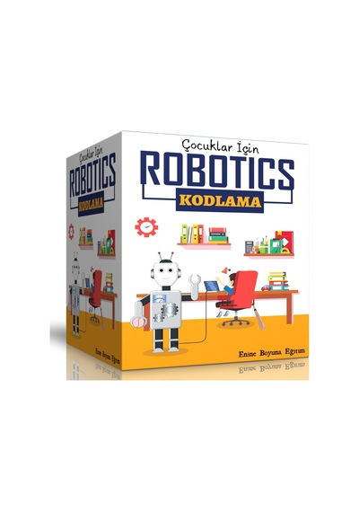 Çocuklara Robotik KODLAMA Eğitim Seti (4 Süper Kitap)