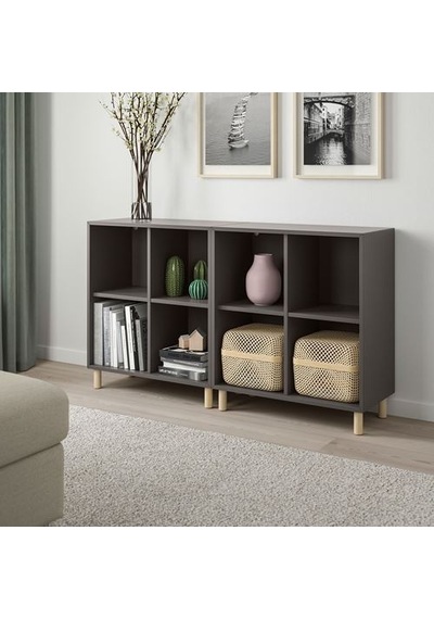 Ikea Eket Dolap Ünitesi, Koyu Gri, 70x35x70 Cm